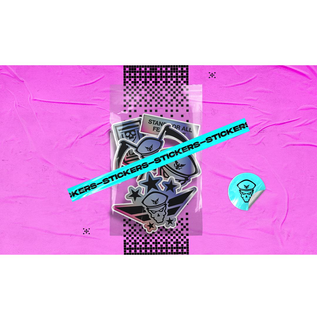 LT.ARMY STICKER PACK – THE CORE ⊙