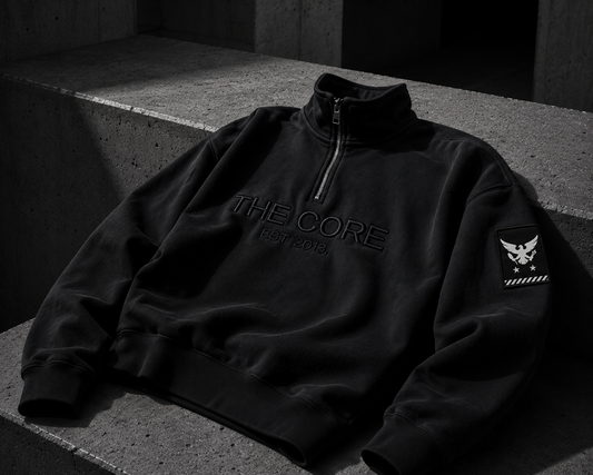 CORE // FOUNDATIONS: QUARTER ZIP
